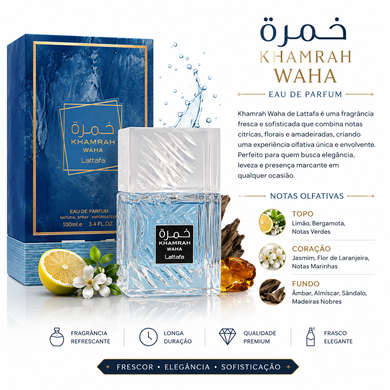 Lattafa Khamrah Waha Eau de Parfum 100ml